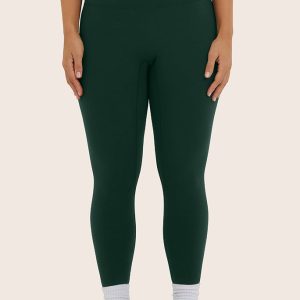 SPORTBODY® SPORTY MID-RISE LEGGINGS - BEETLE