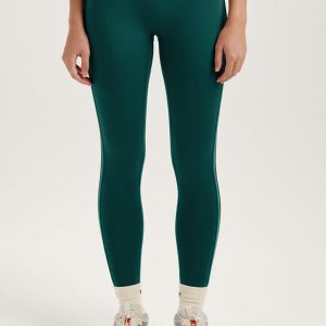 SPORTBODY® SPORTY DUO STRIPE LEGGINGS - PEAK