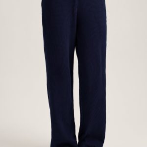WAFFLE LOUNGE STRAIGHT LEG PANTS - TETHER