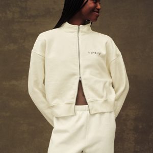 MIDWEIGHT SWEATS STAPLE SET FUNNEL ZIP - HAVEN