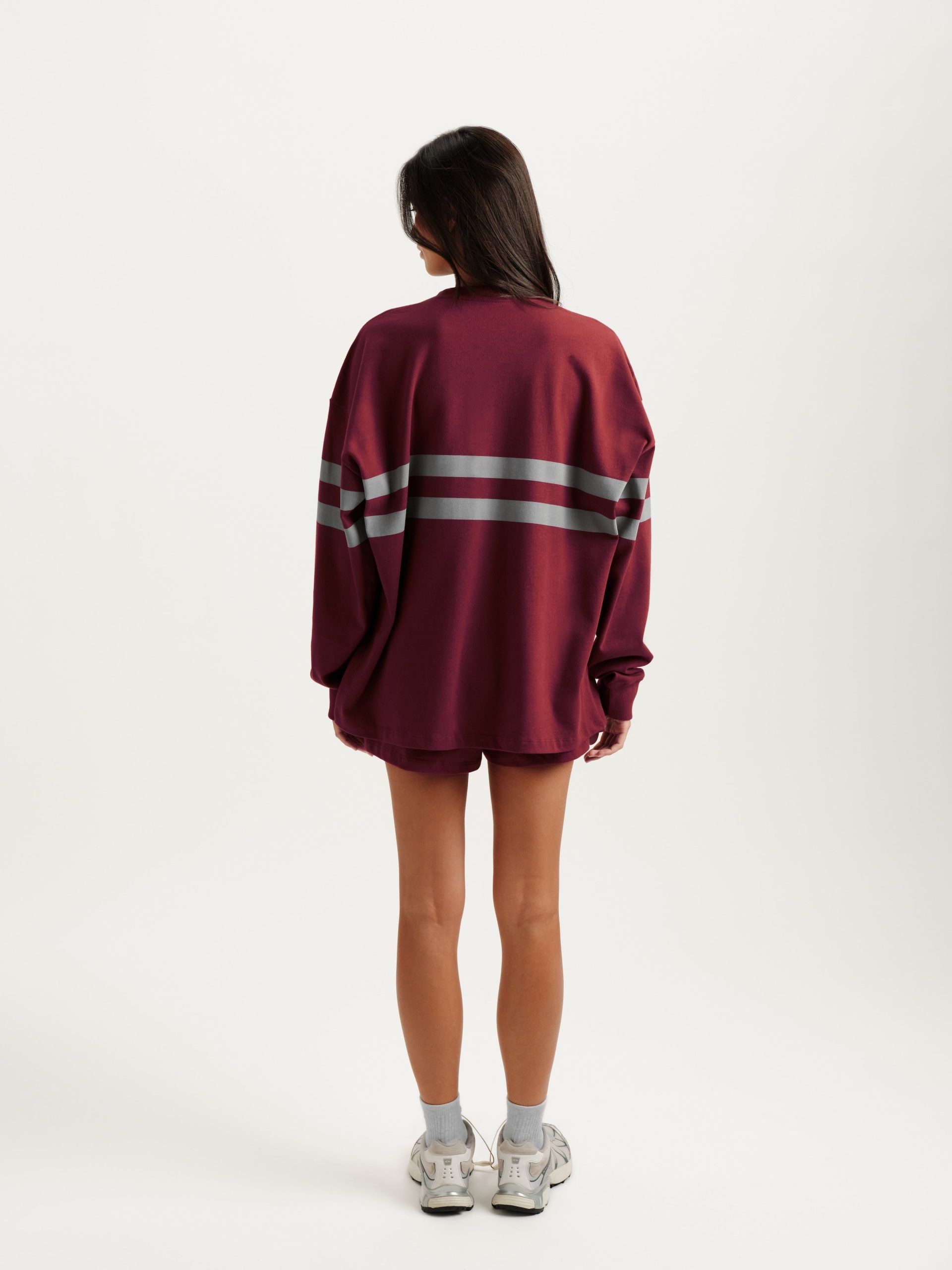 HEAVY COTTON EASY SHORTS - SEPIA - Image 4