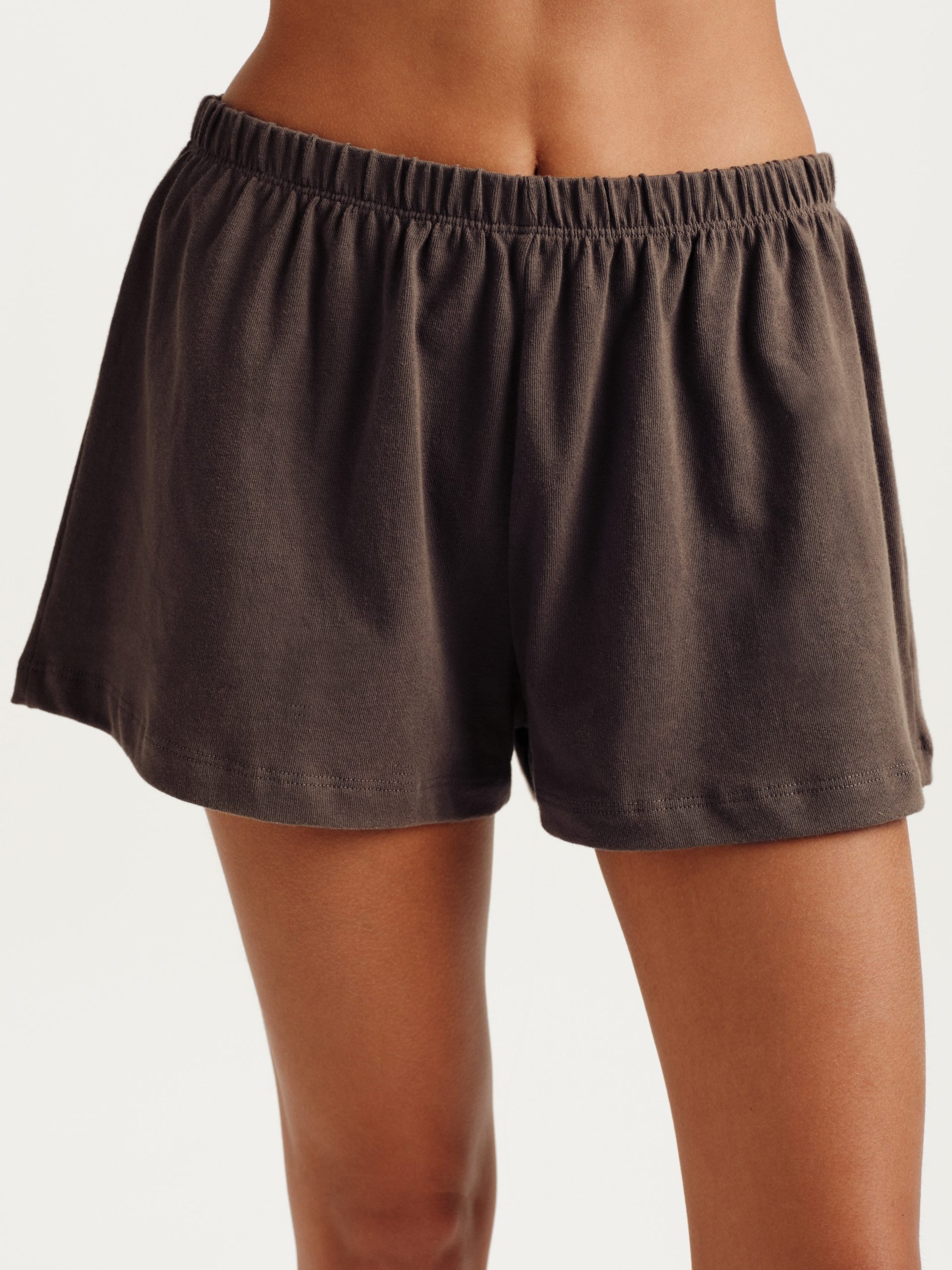 HEAVY COTTON EASY SHORTS - GRAIN - Image 4