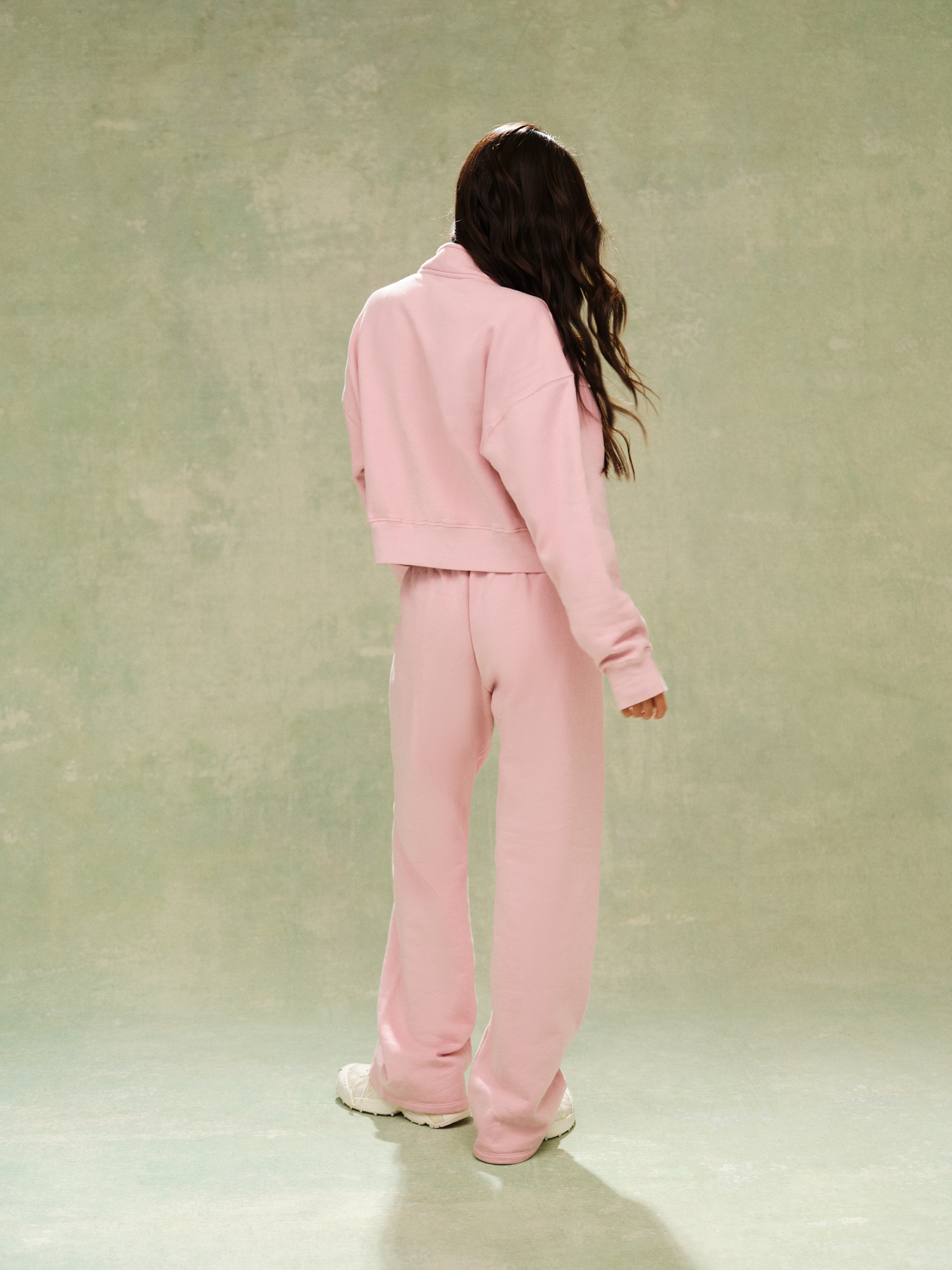 MIDWEIGHT SWEATS STAPLE SET FUNNEL ZIP - BLOOM - Image 3
