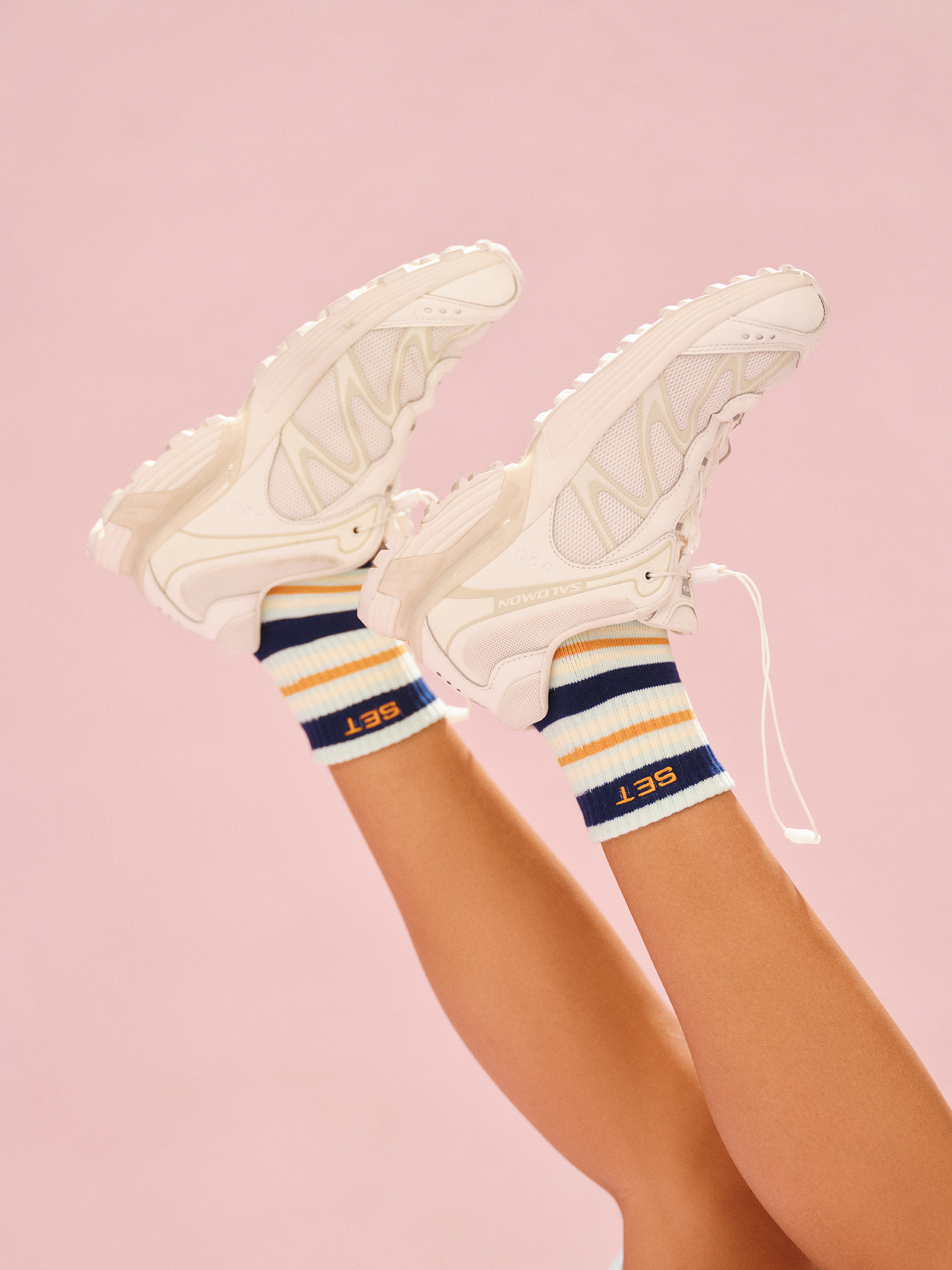SET STRIPE SHORTY SOCKS - ZEST - Image 2