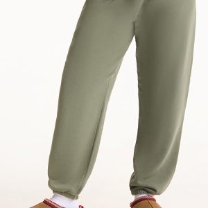 MIDWEIGHT SWEATS STAPLE OLD SCHOOL SWEATPANTS - KELP