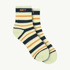 SET STRIPE SHORTY SOCKS - ZEST