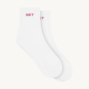 SET SHORTY SOCKS - HIBISCUS